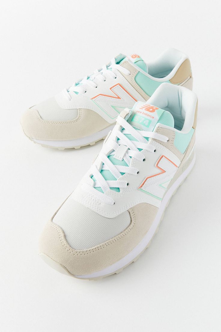 New Balance Women Colorful, New Balance 574 Colorful, Women’s New Balance 574 Outfit, Pastel New Balance, New Balance Preppy, New Balence Shoes, New Balance Shoes Colorful, Preppy New Balance Shoes, Women’s New Balance Shoes