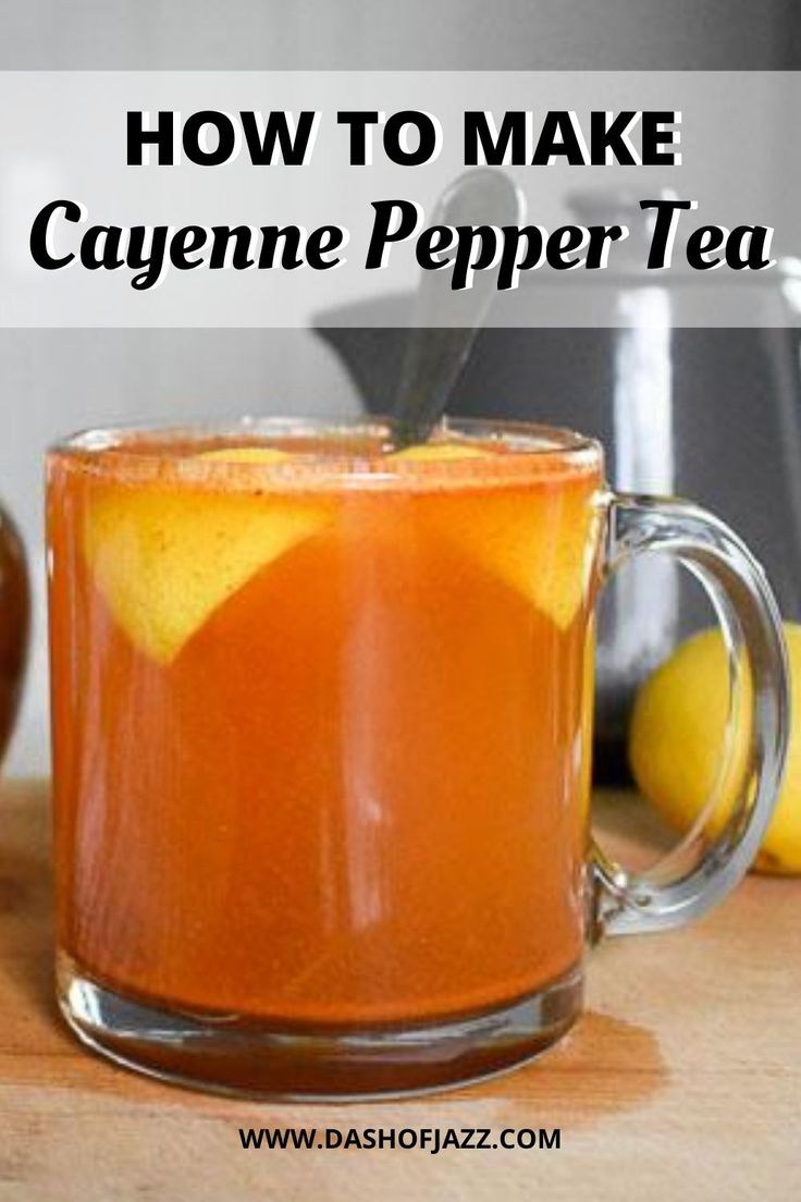 how to make cayenne pepper tea