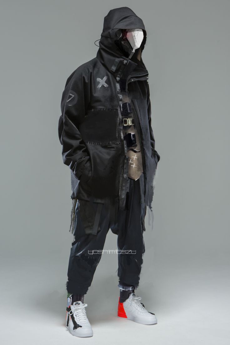 Cyberpunk Outfit, Techwear Cyberpunk, Urban Fashion Girls, Post Apocalyptic Fashion, Techwear Fashion, Cyberpunk Clothes, Urban Ninja, Apocalyptic Fashion, Cyberpunk Fashion