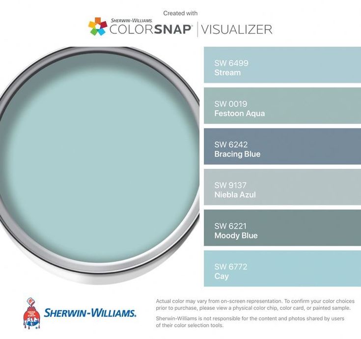 the color swat list for sherylin - williams's colorsnap visualizer