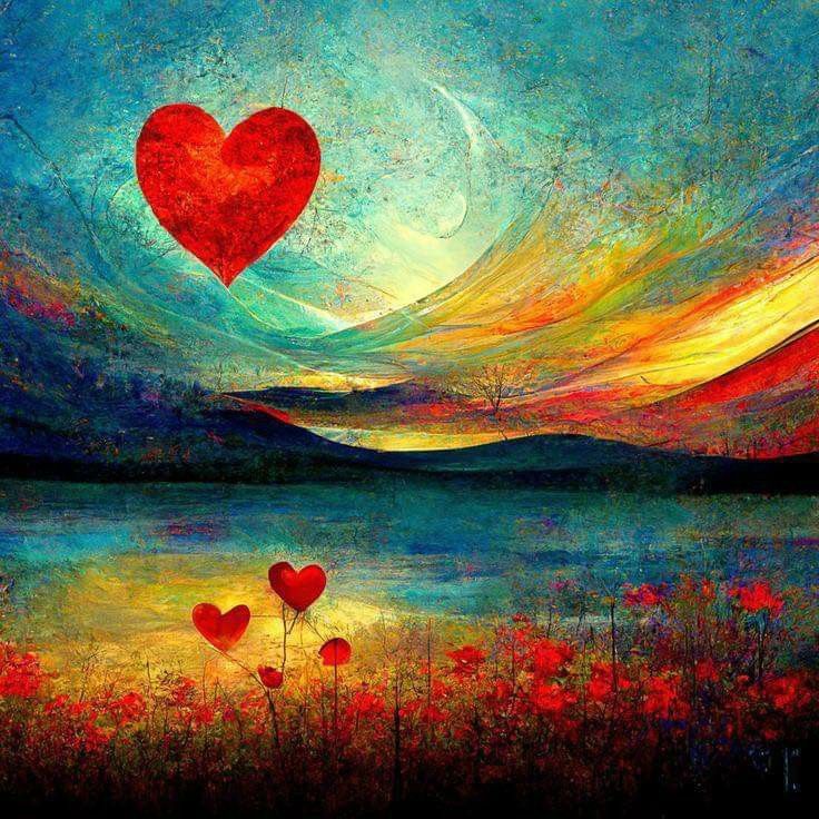 Bohemian Love Art, Peace Painting Ideas, Heart Images Art, Love Inspired Art, Love And Peace Art, World Peace Art, Pictures Of Peace, Love Heart Pics, Joyful Images