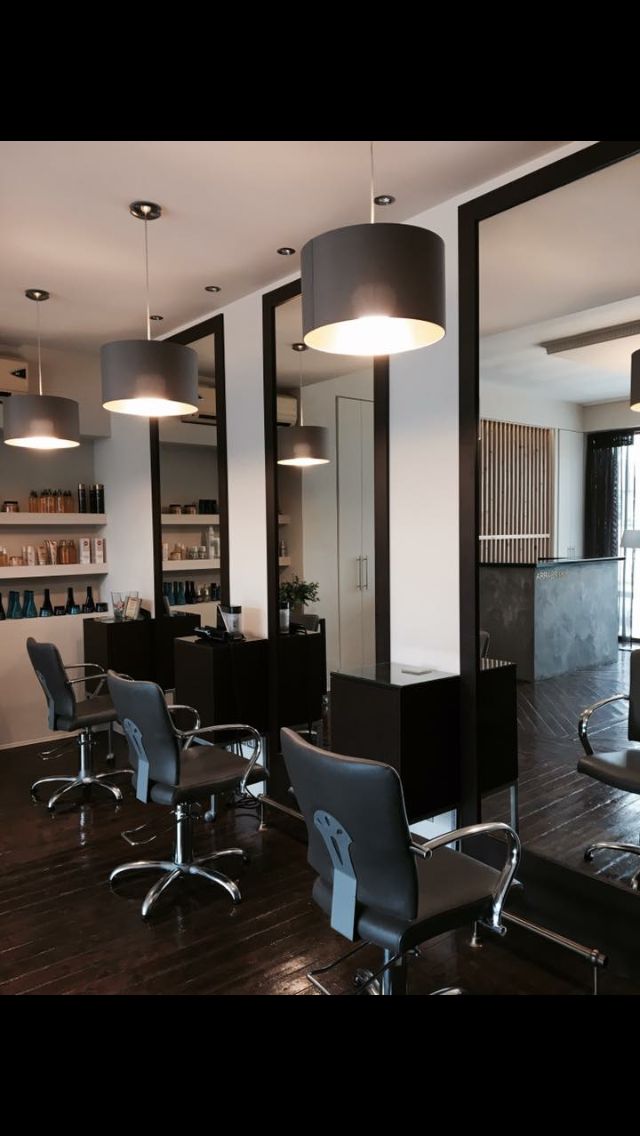 the salon is clean and ready for customers to use