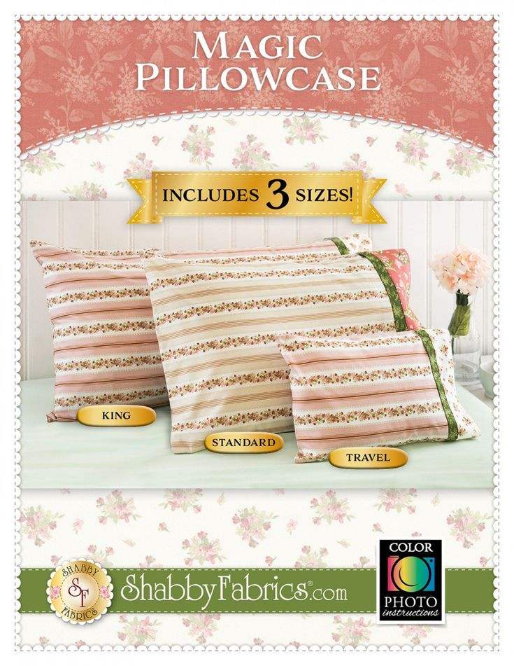 Magic Pillowcase Pillowcase Projects, Magic Pillowcase, Burrito Pillowcase, Pillow Cases Tutorials, Homemade Quilts, Book Pillow, Kids Sewing, King Size Pillows, Pillowcase Pattern