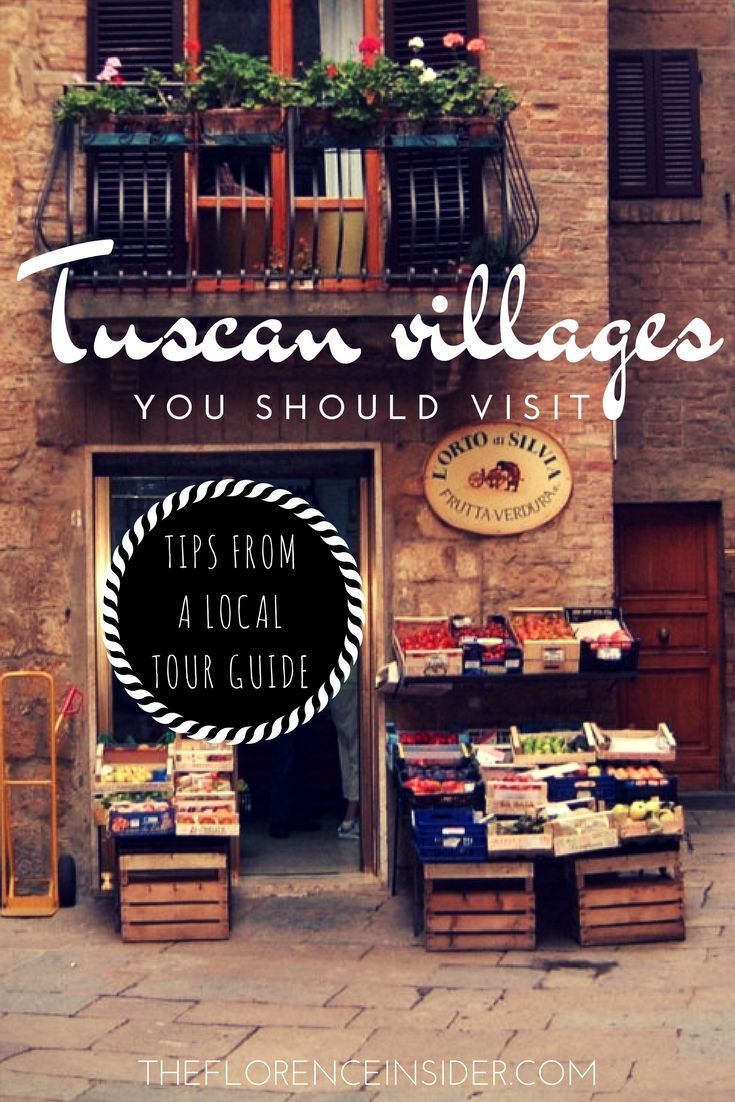 an old building with the words tuscan village you should visit tips from a local tour guide