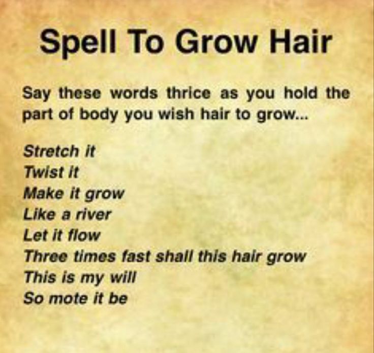 Hair Growth Spell, Growth Spell, Witchcraft Curses, Manifestation Spells, Beginner Witch, Money Prayer, Witch Hair, Beauty Spells, Wiccan Crafts