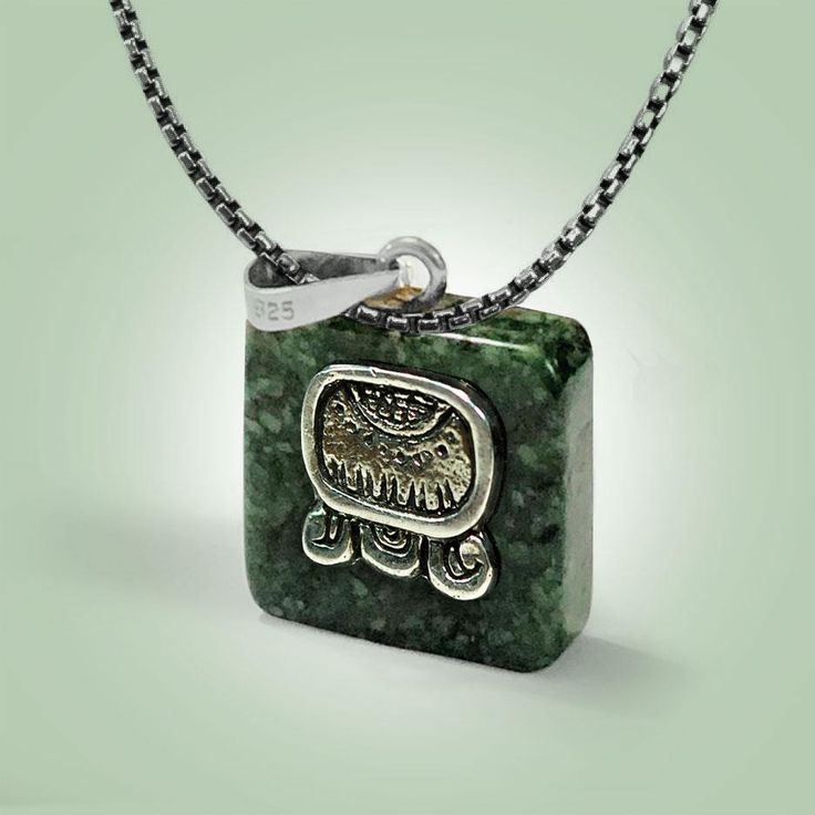 Mayan Glyph Necklace – Jade Maya Maya Hieroglyphs, Jade Jewelry Necklace, Mayan Glyphs, Maya Calendar, Mystical Necklace, Mayan Calendar, Cosplay Jewelry, Goddess Necklace, Jade Jewelry