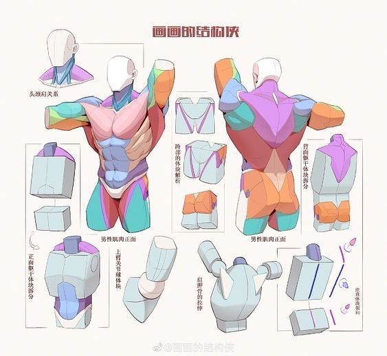 the paper model is showing how to make an origami body suit for someone