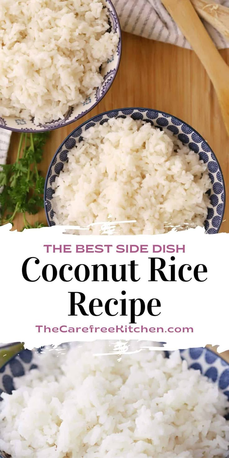 the best side dish coconut rice recipe