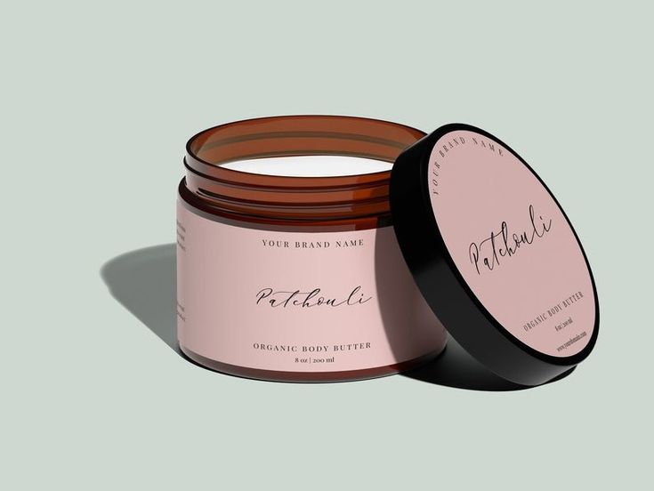 Organic Skincare Packaging, Body Butter Packaging, Body Lotion Packaging, Cosmetic Labels Design, Body Butter Labels, Beauty Products Labels, Organic Body Butter, Store Design Boutique, Cosmetic Labels