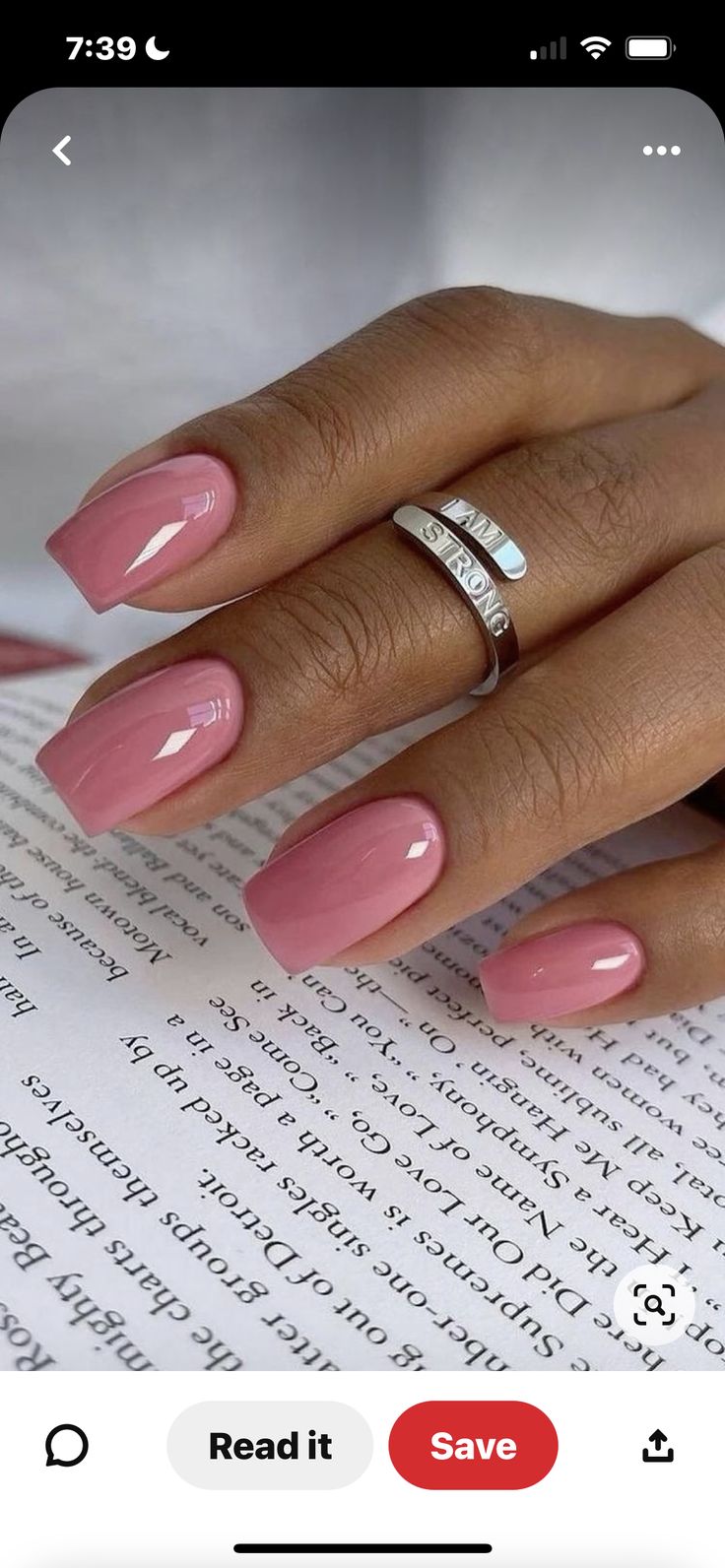 Mauve Pink Nails Acrylic, Mauve Square Nails, Blush Colored Nails, Darker Pink Nails, Dusty Pink Nail Ideas, Antique Pink Nails, Light Pink Fall Nails, Dusty Rose Nail Color, Old Rose Nails