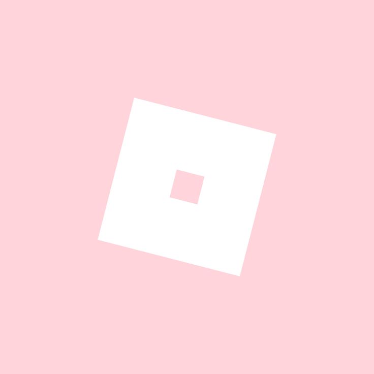 a pink background with a square in the middle and white squares at the bottom on it