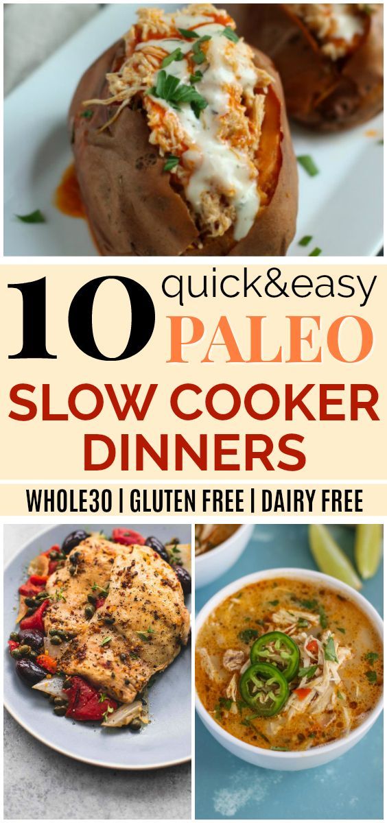 10 quick and easy paleo slow cooker dinners