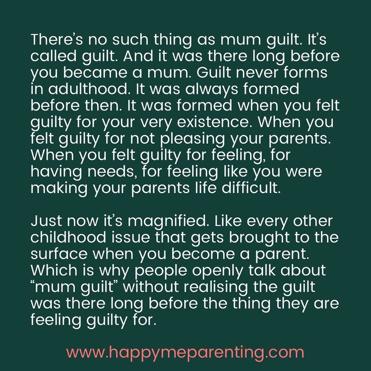 a quote that says, there is no such thing as mum guilt it's called guilt