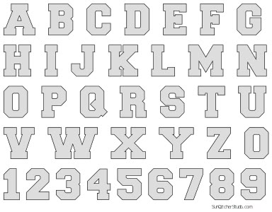 the letters and numbers are made out of grey plastic, with white lettering on each side