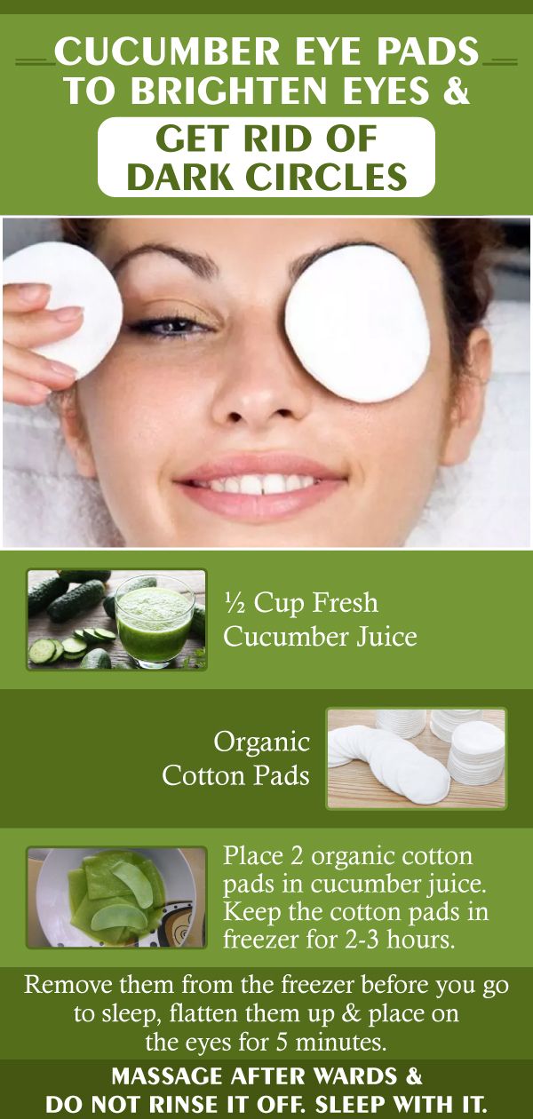 Brighten Under Eyes Naturally, Cucumber Eye Pads Diy, Cucumber Eye Mask, Cucumber Eye Pads, 8 Hours Sleep, Get Rid Of Eye Bags, Rid Of Eye Bags, Puffy Eye, Cucumber On Eyes