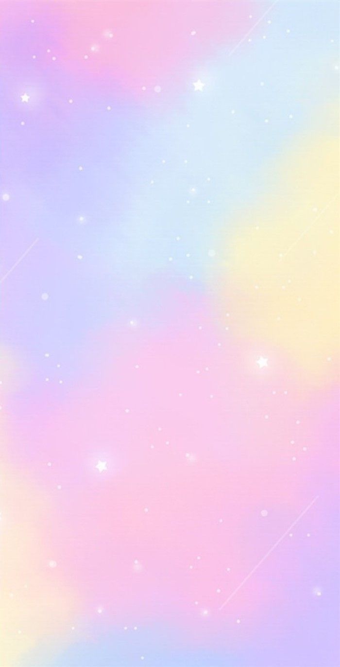 an abstract pastel background with stars in the sky