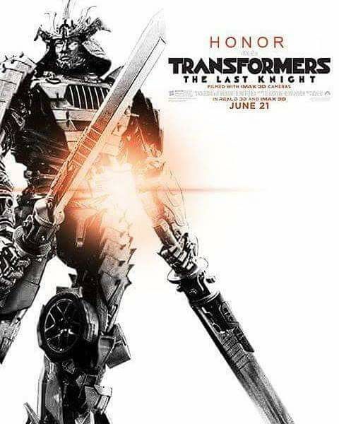 a movie poster for the film's first trailer, featuring a giant robot ...