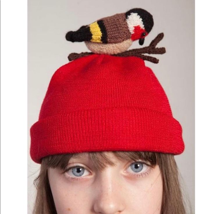 I Have Different Birds And Colours Of The Hats Knit Bird Hat, Anime Beanie, Birds For Kids, Thanksgiving Hat, Mickey Mouse Hat, H&m Baby, Different Birds, Winter Plaid, Minnie Mouse Girl