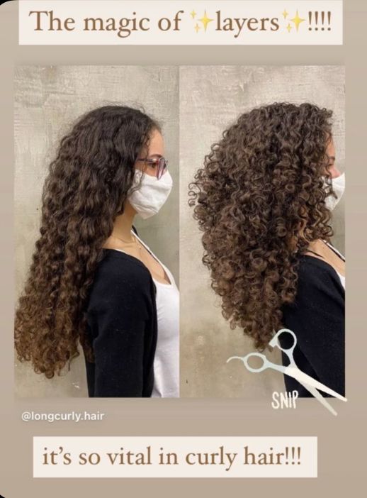 Long Curly Haircuts, Natural Curly Hair Cuts, Layered Curly Hair, Curly Hair Photos, Haircuts For Curly Hair, Natural Curls Hairstyles, Hairdos For Curly Hair, Curly Hair Inspiration, Curly Girl Hairstyles