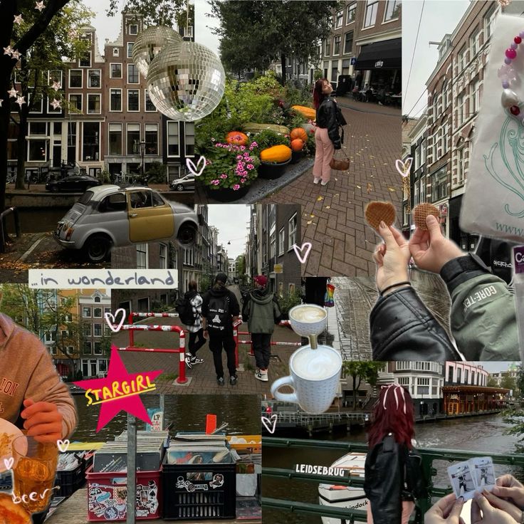 amsterdam scrapbook🧸 Aesthetic Instagram Collage Post, Travel Digital Scrapbook, Insta Collage Ideas Post, Digital Scrapbook Instagram Ideas, Insta Post Collage, Instagram Digital Scrapbook, Insta Scrapbook Post, Amsterdam Scrapbook, Ig Collage Ideas