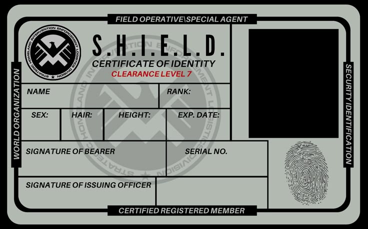 Character Sheet Writing, Marvel Shield, Character Sheet Template, Id Card Template, Sheet Template, Bd Comics, Agents Of Shield, Meme Template, Character Sheet