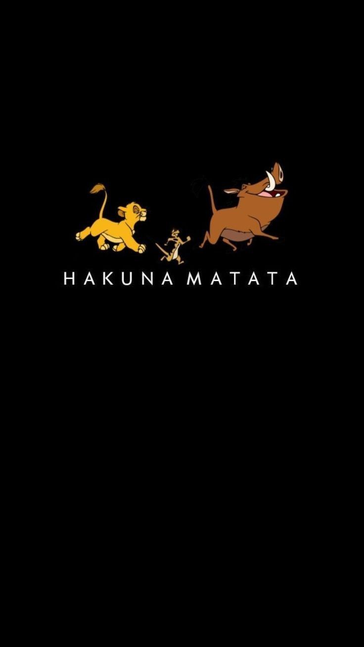 the lion king and the person from disney's animated movie, hakuna matata