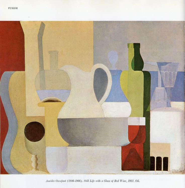 a magazine with an image of vases and bottles