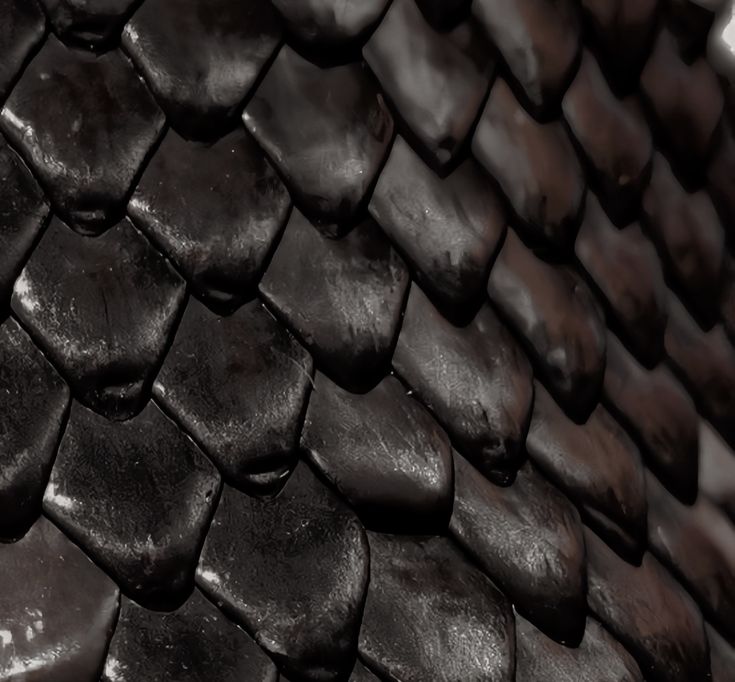 a close up view of a snake skin pattern