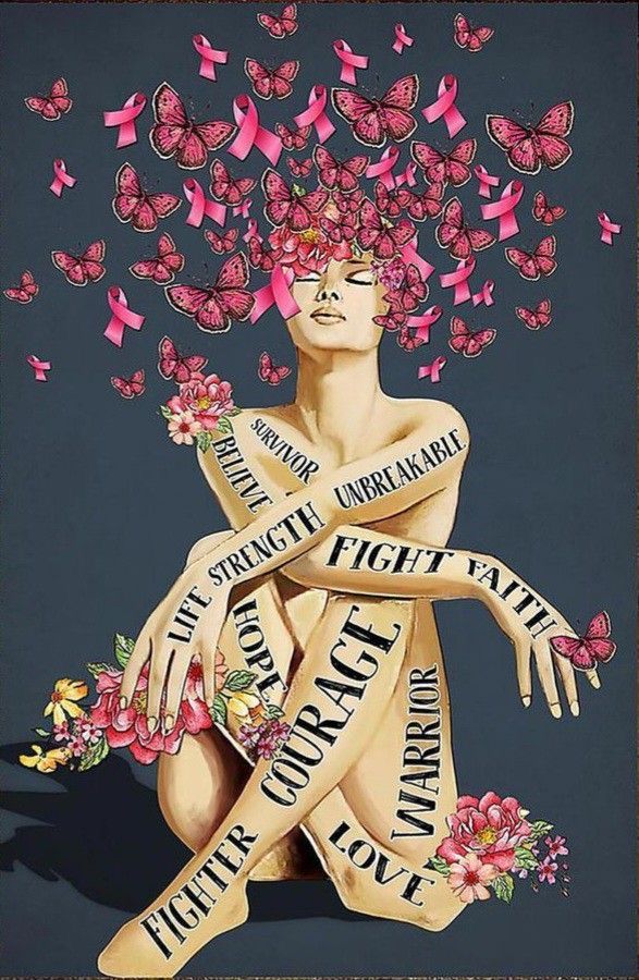 Awareness Poster, Hippie Art, Care Routine, Female Art, Creative Art, Butterflies, Pop Art, A Woman, Art Inspiration