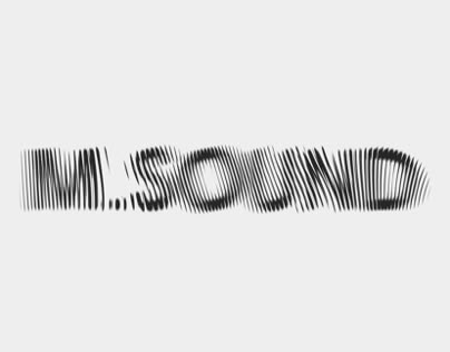 the word m sound is shown in black and white