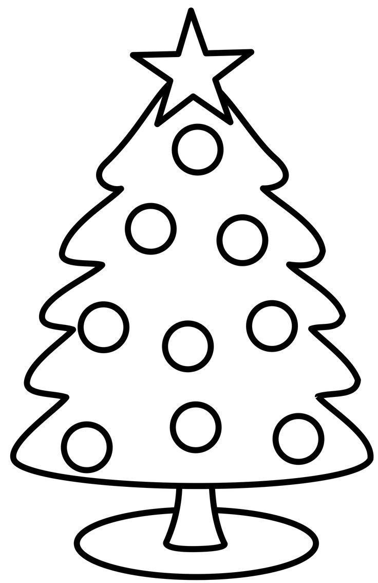 a christmas tree with dots on it