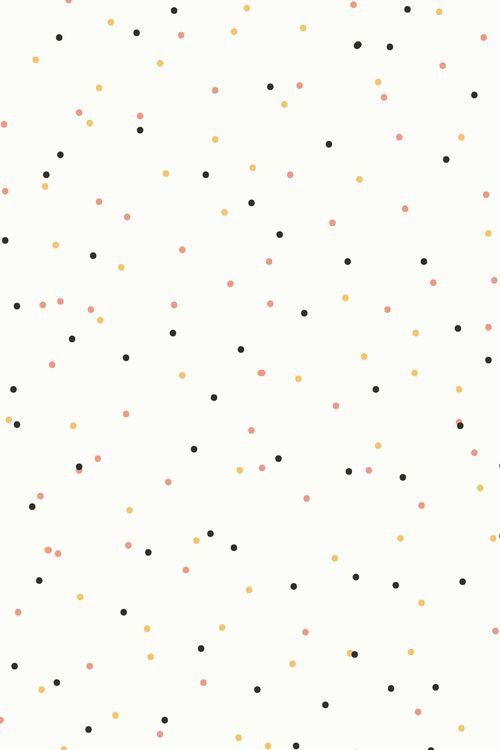 a white background with multicolored dots