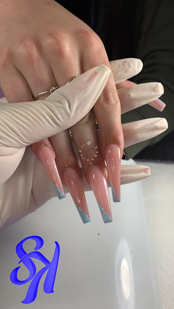 Ombre Acrylic Nails, Drip Nails, Simple Acrylic Nails, Summer Acrylic Nails, Long Acrylic Nails Coffin, Exotic Nails, Neutral Nails, Acrylic Nails Coffin Short, Long Square Acrylic Nails