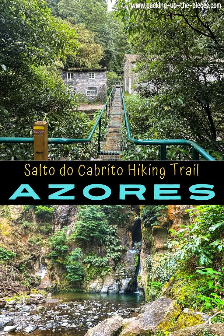 Hike The Diverse Salto Do Cabrito Trail On São Miguel Azores | Packing Up The Pieces Sao Miguel Azores Hiking, Sao Miguel Azores, Great Loop, Hydroelectric Power Plant, São Miguel Island, Thermal Pool, Hiking Guide, Hydro Electric, Best Hikes