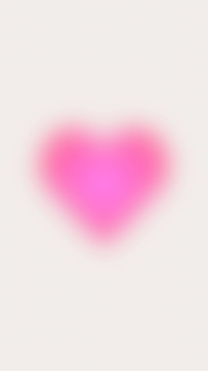 a pink heart on a light pink background