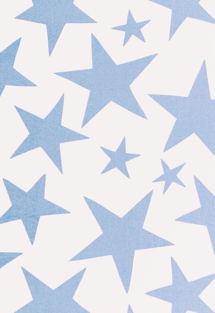 a blue and white background with stars on it