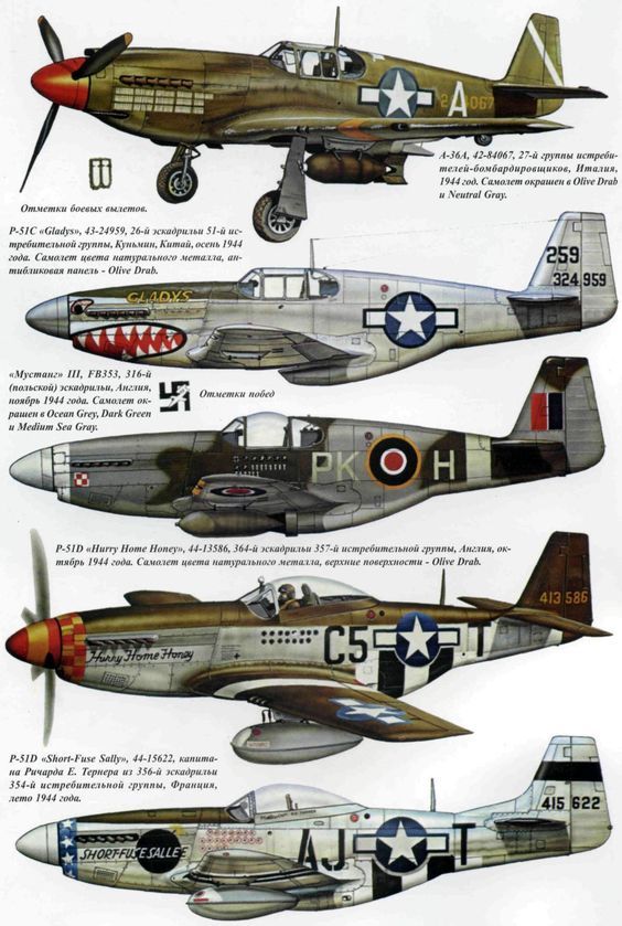 four different types of fighter jets are shown in this diagram from the air force's aircraft