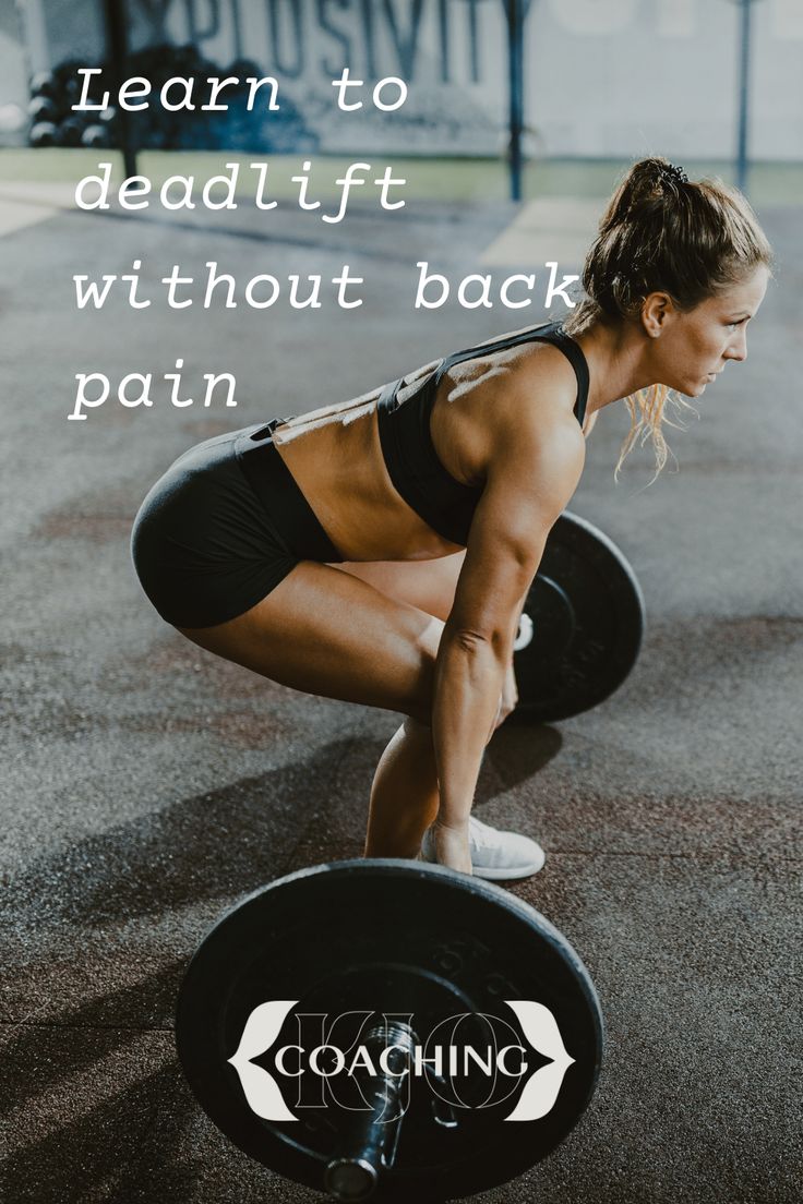 Learn to deadlift without back pain. Here are three deadlift options for when it hurts to deadlift. women's fitness | strong women | women weight lifting Deadlifts For Women Beginners, Barbell Deadlift Women, Proper Deadlift Form Women, Dead Lifts Women, Deadlifts For Women, Woman Weight Lifting, Female Weight Lifting, Deadlift Women, Women Weight Lifting