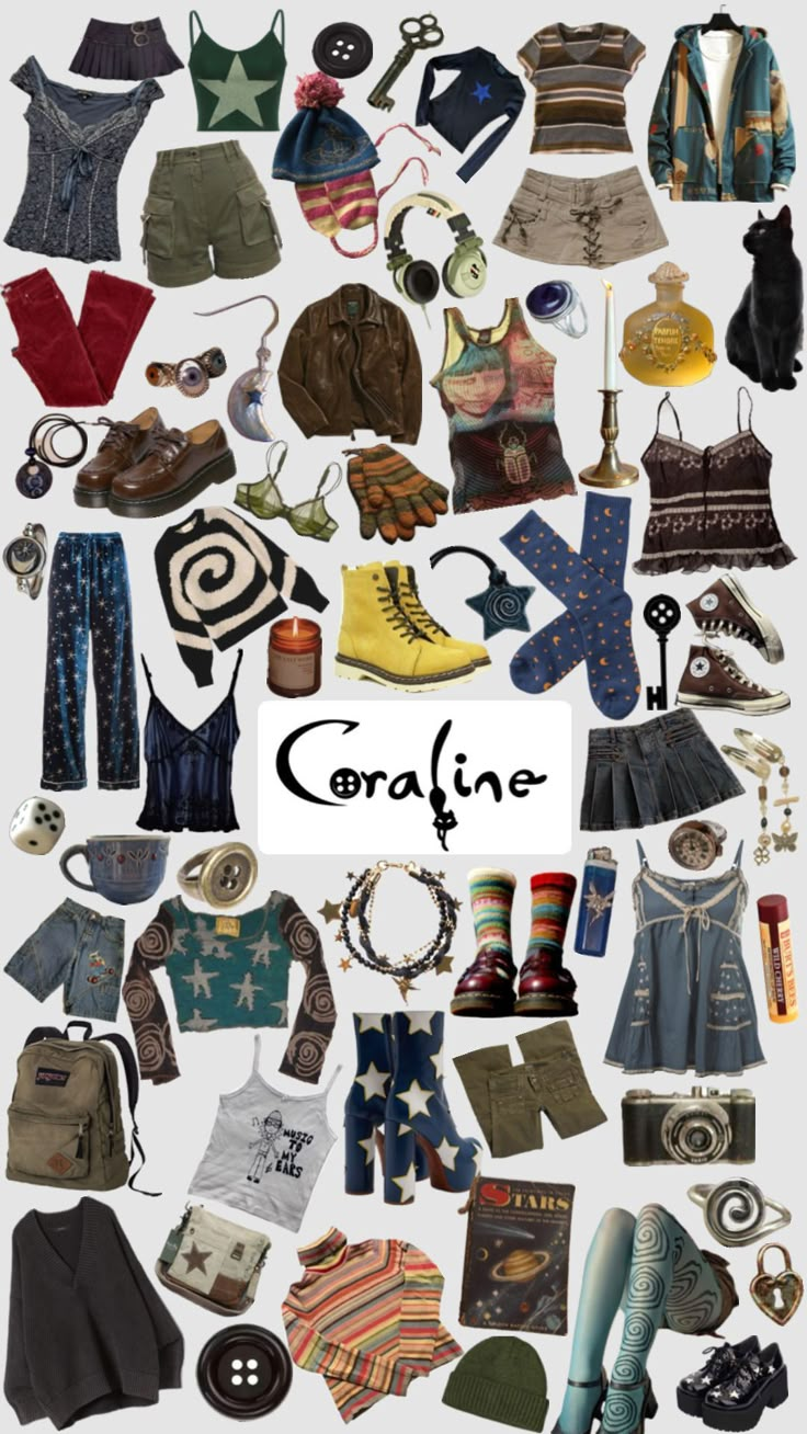 Alt Grunge, Coraline Jones, Funky Outfits, Oui Oui, Themed Outfits, Swaggy Outfits, Hippie Outfits, Really Cute Outfits, Outfit Inspo Fall