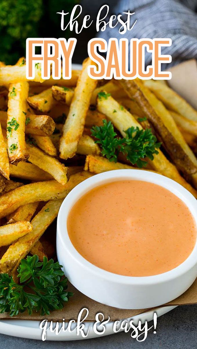 the best fry sauce for french fries