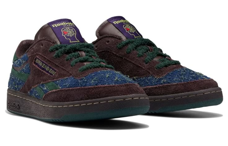 Reebok Brain Dead x Club C Revenge 'Purple Abyss Batik Blue' GX9593 Reebok Club C Revenge, Club C Revenge, Brain Dead, Funky Shoes, Reebok Club C, Club C, Shoe Inspo, Swag Shoes, Cool Fits