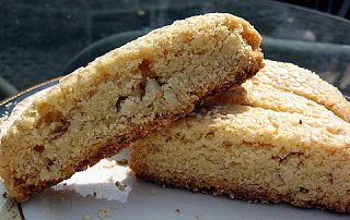 two pieces of cake sitting on top of a plate