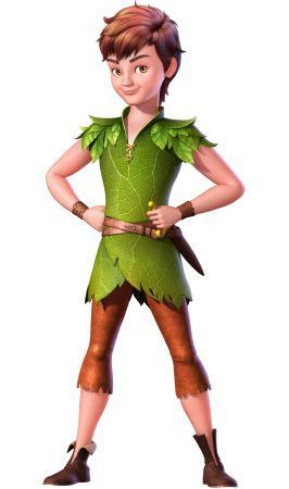 the animated character tinkerbell is standing with his hands on his hips