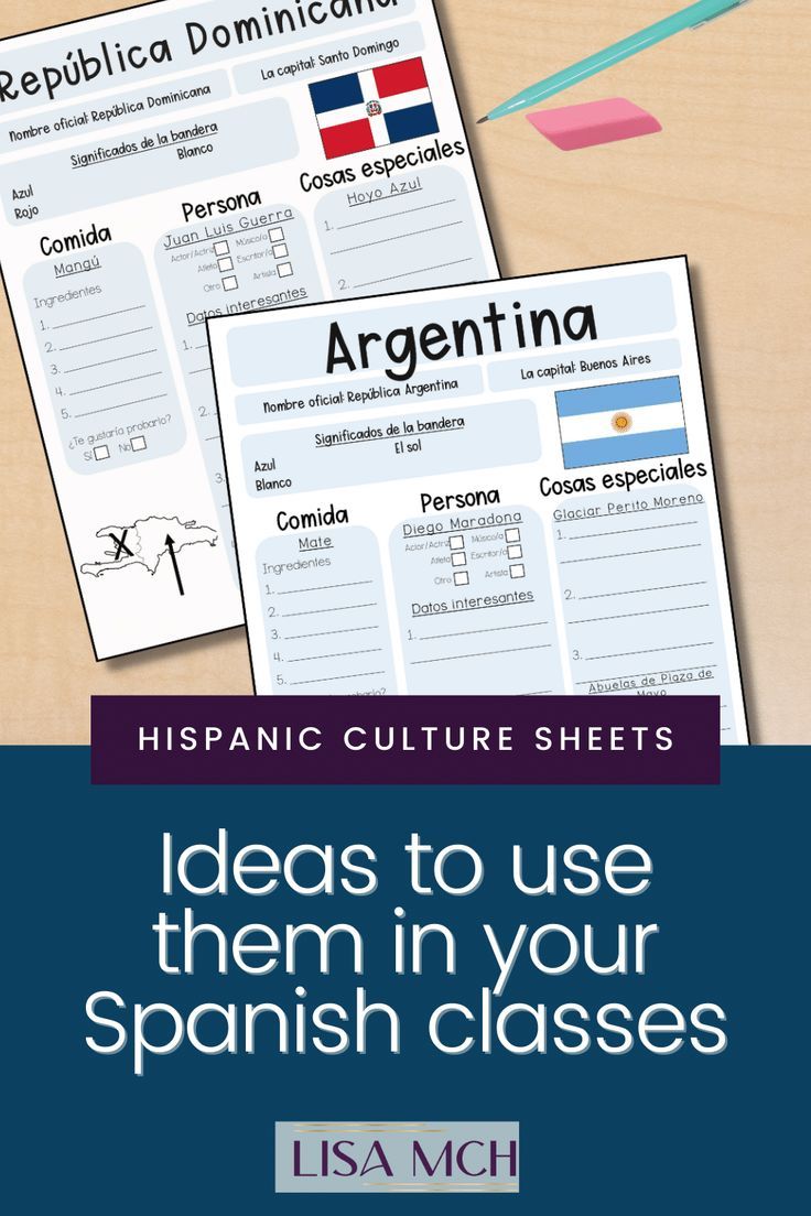 an image of the spanish language worksheet with text and pictures for students to use