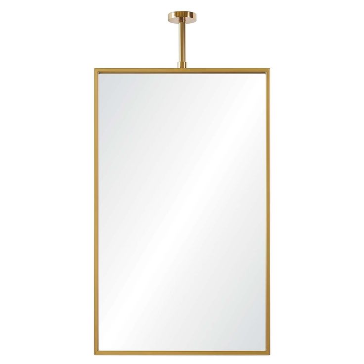 ceiling mount mirror burnished brass Twig Mirror, Chic Mirror, Silver Pillows, Arteriors Home, Unique Mirrors, Brass Mirror, Burnished Brass, Rectangle Mirror, Rectangular Mirror