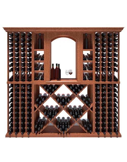 7 Foot RediCellar Wine Cellar Storage Solution- 306 Bottle Capacity Arch Shelves, Wine Bottle Dimensions, Wine Wall Display, Wine Cellar Wall, Wine Cellar Cooling Unit, Custom Wine Room, Wine Cellar Racks, Wine Closet, Custom Wine Cellars