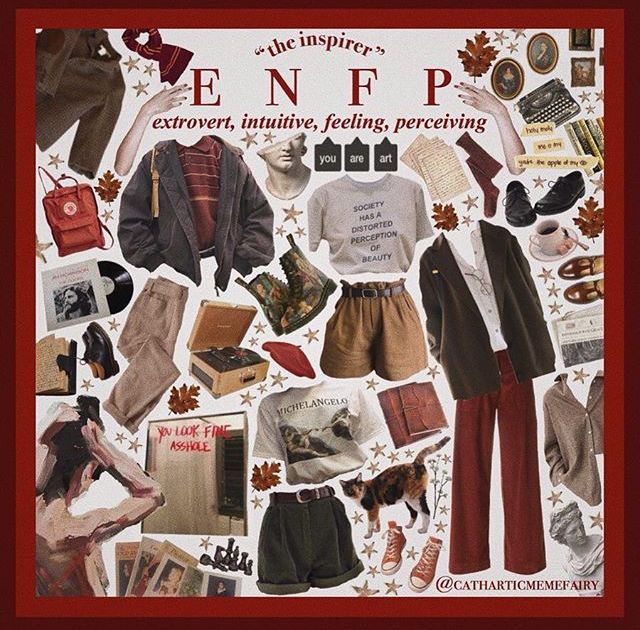 Personalidad Enfp, Enfp Personality, Enfp T, Mood Clothes, Mbti Character, Outfit 90s, Art Society, Aesthetic Tumblr, Mbti Personality