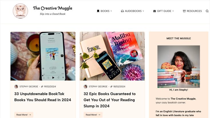 The Creative Muggle| BOOK LISTS & BOOKISH GIFTS