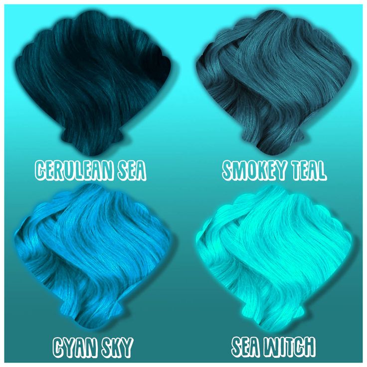 Medium Brown Hair, Creative Hair Color, Teal Hair, Turquoise Hair, Face Shape Hairstyles, Long Hair Color, Deep Ocean, Hair Color Pink, Teal Turquoise