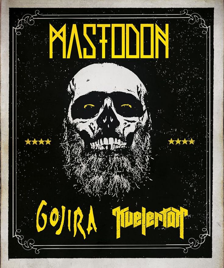 a black and yellow poster with a skull on it's face, the words maston goria tuplero